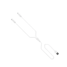 Кабель Hoco X1 USB-A to Lightning 2.1A 1m White (6957531032007)