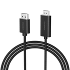 Кабель Choetech VisionLink Cable DisplayPort to HDMI 4K@60Hz 2m Black (XDH01-BK)