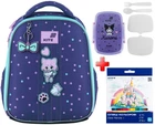 Рюкзак шкільний каркасний Kite Be Friends K26-555S-3 подарунок олівці та ланчбокс зовнішні габарити 36,5x27x15,5
