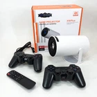 Игровая приставка со смарт проектором и джойстиками X10 Plus