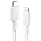 Кабель Anker 322 USB-C - Lightning, 0.9 м, White (A81B5H21/A81B5G21)