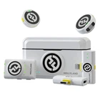 Бездротова мікрофонна система Hollyland Lark M2 Combo Ivory White 300 м USB-C Lightning