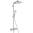 Душова система Hansgrohe Crometta 27271000 E 240 1jet Showerpipe з термостатом