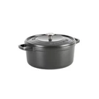 Кастрюля с крышкой GreenPan Featherweights 28 см 6,3 л с керамическим покрытием черный (CC005057-001)