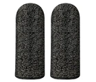 Ігрові напальчники для телефона HOCO GM4 Phantom mobile gaming finger sleeve сенсорні геймерські з вуглецевим волокном 2 шт Чорні
