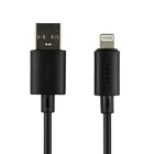 Кабель Hoco X88 Gratified USB - Lightning (M/M), 1 м, Black (6931474783301)
