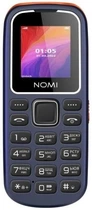 Мобільний телефон i1441 Blue, Dual Sim (Mini-SIM) 1.44" (128x128) TN, MicroSD (до 16 ГБ) Nomi (2000003491438)