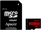 Карта памяти APACER microSDHC 32GB U1 V10 A1 R100 + adapter (AP32GMCSH10UB-R)