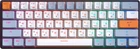 Клавиатура игровая механическая проводная GamePro MK130R Hot-Swap Red Switch RGB USB UA Black компактная 60% геймерская клавиатура для ПК