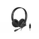 Навушники A4Tech HU-10 Black (4711421965286)
