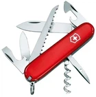 Нож Victorinox Camper 13 инструментов для кемпинга компактный карманный red