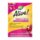 Мультивітаміни для жінок 50+ , Alive! Women's 50+, Nature's Way, 50 таблеток