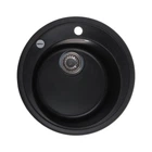 Мийка кухонна Zerix ZS-510R-03 Чорна (ZX4532)