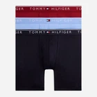 Набір трусів боксерів чоловічих Tommy Hilfiger 09T4408-407 (Ocean) XL 3 шт Синій/Блакитний/Червоний (198296937978)