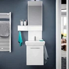 Тумба з раковиною Geberit Selnova Square 502.746.00.1 підвісна білий глянець