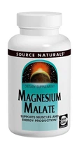 Магній + Яблучна Кислота (Магній Малат) 1250 мг, Source Naturals, 180 таблеток