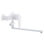 Змішувач для ванни PLAMIX OSCAR-006 WHITE (без шланга та лійки) (Колір білий) (PM0559)