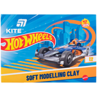 Пластилін восковий, 12 кольорів, 240 г Hot Wheels HW25-1086-1 Kite