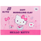 Пластилін восковий, 12 кольорів, 240 г Hello Kitty HK25-1086 Kite