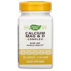 Комплекс кальцію і магнію з вітаміном D Nature's Way Calcium Mag & D Complex 100 капсул