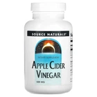 Натуральна добавка Source Naturals Оцет яблучний 500 мг Таблетки