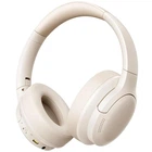 Накладные беспроводные наушники Baseus Bass BH1 Lite AI ENC Bluetooth 6.0 40 мм Starlight Off-White