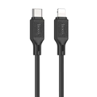 Кабель Hoco X90 Type-C to Lightning 20W TPE + силикон 1м черный