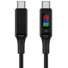 Зарядный кабель Acefast C7-03 Type-C to Type-C 100W 1.2 м черный PC + нейлон