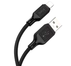 Кабель Hoco X90 силиконовый для зарядки и передачи данных устройств Apple с разъемом Lightning черный 1 м 2 4 А