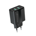 Сетевое зарядное устройство Grand-X (2xUSB 2.1A) Black (CH-15B)