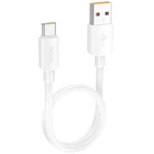 Дата кабель Hoco X96 Hyper USB для Type-C 100W (0.25m) White
