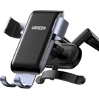 Автотримач для телефона UGREEN LP274 Gravity Phone Holder for Round Air Vent gray