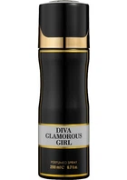 Дезодорант Fragrance World Diva Glamouros Girl 200мл (6291106487329)