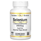 Селен без дріжджів 200 мкг California Gold Nutrition (Selenium Yeast-Free) 180 капсул (CGN-01352)