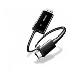 Кабель переходник Ugreen USB C to DisplayPort v1.4 Cable PD 100W 8K 60Hz 4K 240Hz 2 м Black (CM840)