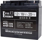 Акумуляторна батарея Full Energy 12V 18Ah AGM (FEP-1218)