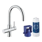 Grohe Blue Pure Змішувач кухонний з фільтром, хром (33249001)