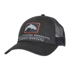 Кепка Simms Trout Icon Trucker Carbon