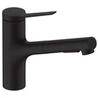 Hansgrohe Zesis M33 Смеситель для кухни, черный матовый (74803670)