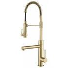 Kraus Artec Pro Змішувач кухонний, золотистий матовий (KPF-1603BG)