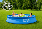 Надувний басейн Intex 28118 (61*305 см., об'єм 3077л, картриджний фільтр-насос 1250 л/год., серія: Easy Set)