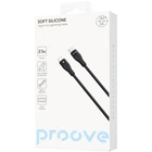 Кабель Proove Soft Silicone Type-C to Lightning 27W (2m) black