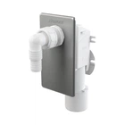 Сифон для стиральной машины AlcaPlast APS3 под штукатурку, хром