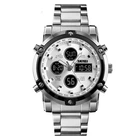 Наручний годинник Skmei 1389SI Silver-Black-Silver