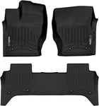 Килимки Weathertech Black для Land Rover Range Rover (mkIV)(L405) 2018-2021 (PHEV)(2-х зонний клімат) (WT 444801-4414055)