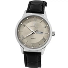 Чоловічий наручний годинник Poedagar Berlin Premium Leather механічний, 2 ремінці.