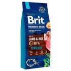 Сухий корм Brit Premium Sensitive Lamb для собак з чутливим травленням зі смаком ягняти