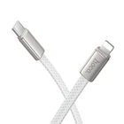 Data - кабель HOCO X125 PD30W Type-C - Lightning, White