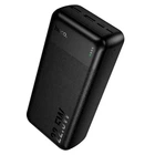 Павербанк Power Bank HOCO J159B Essence 30000 mAh 22.5W PD20W Black портативний акумулятор із LED-дисплеєм