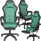 Игровое кресло DIEGO Fabric X Green Игровое Тканевое кресло для игр